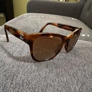 CHANEL | Accessories | Soldchanel Brown Sunglasses | Poshmark display picture 1
